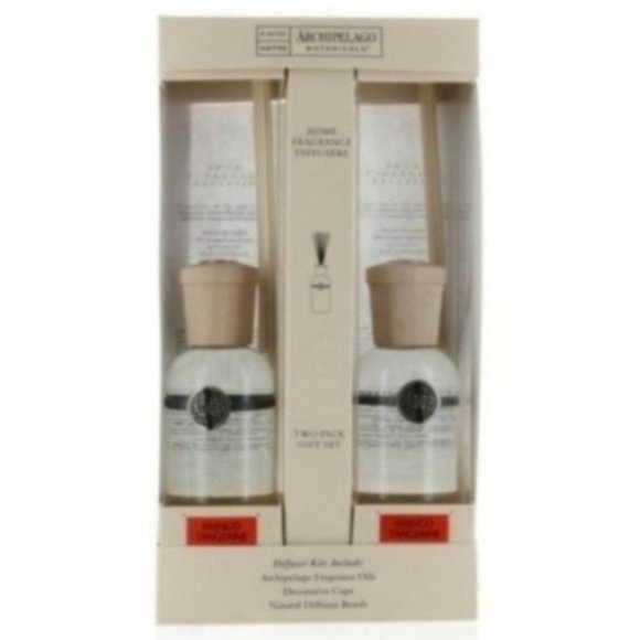 NIB 2 PC. Gift Pack Mango Tangerine Reed Diffusers - Picture 2 of 5